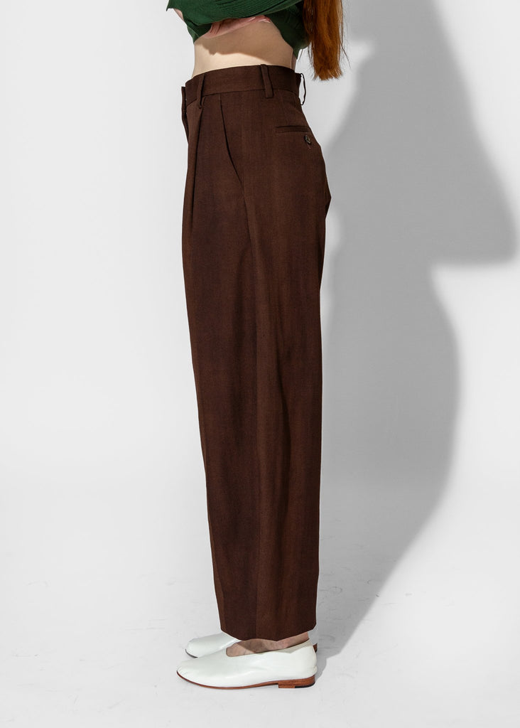 Sayaka Davis_Cacao Trouser in Cinnamon_Pant_XS - Finefolk