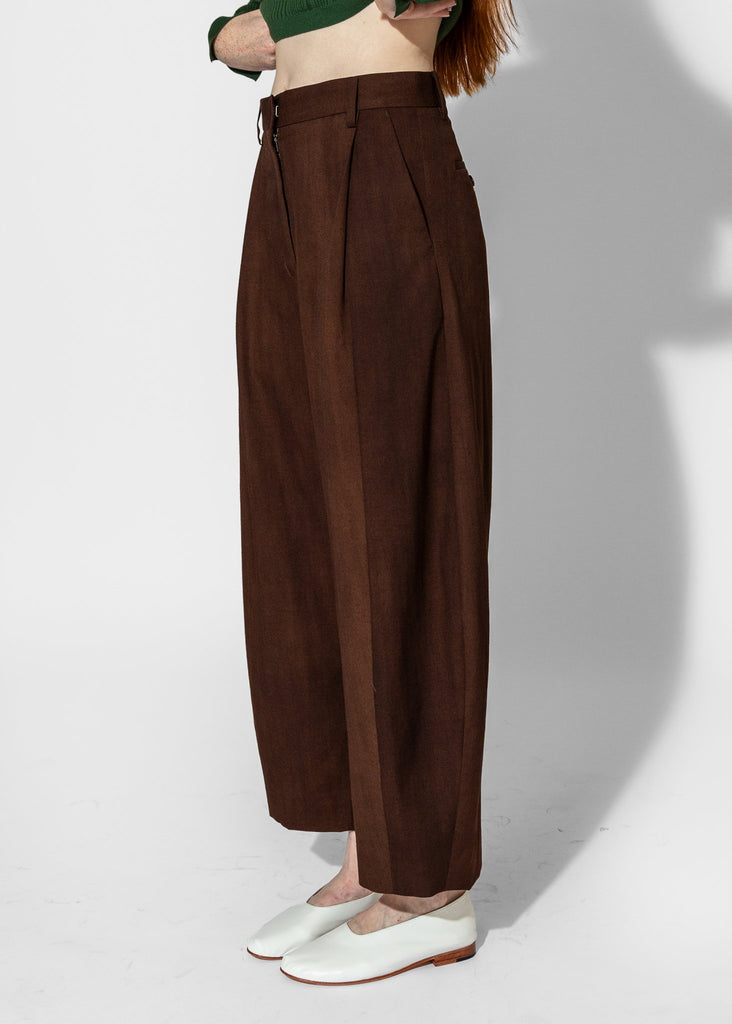 Sayaka Davis_Cacao Trouser in Cinnamon_Pant_XS - Finefolk