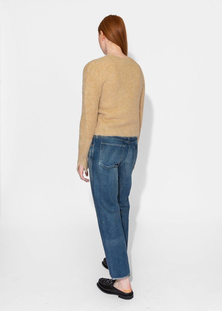 Sayaka Davis_Cropped Sweater in Camel_Sweaters_XS - Finefolk