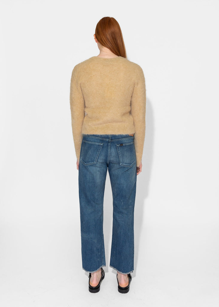 Sayaka Davis_Cropped Sweater in Camel_Sweaters_XS - Finefolk