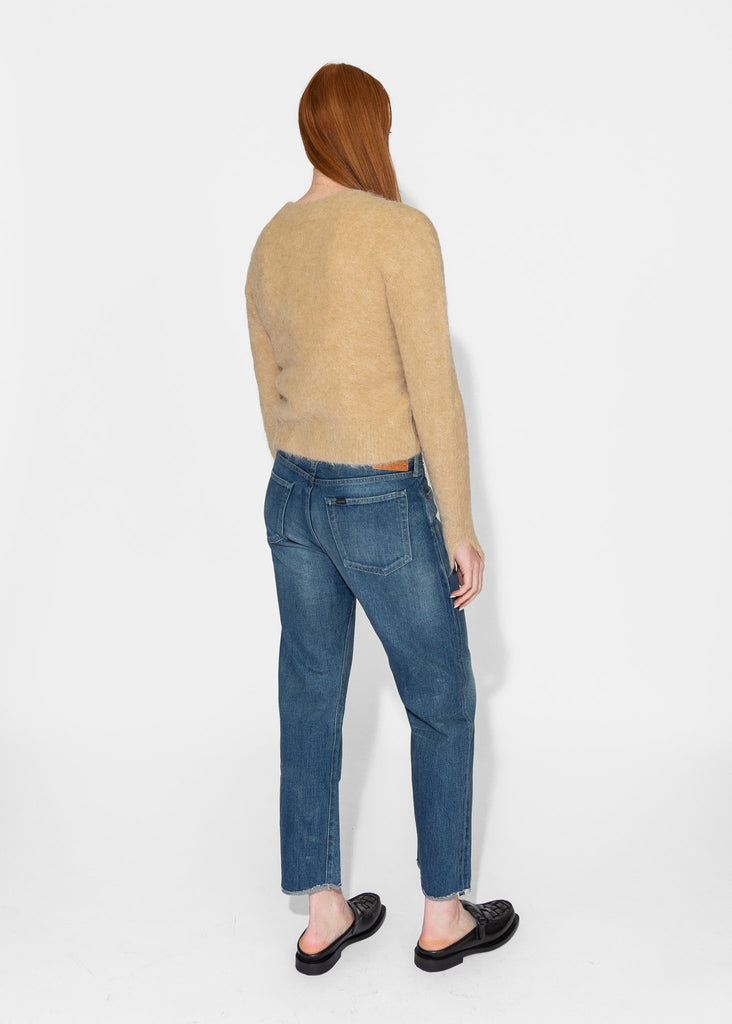 Sayaka Davis_Cropped Sweater in Camel_Sweaters_XS - Finefolk