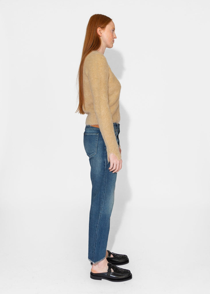 Sayaka Davis_Cropped Sweater in Camel_Sweaters_XS - Finefolk