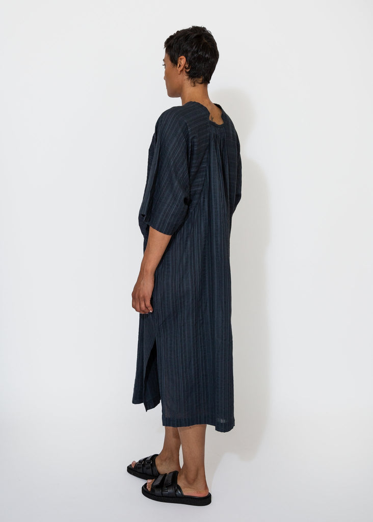 Sayaka Davis_Kaftan Dress in Navy_Dresses_XS - Finefolk