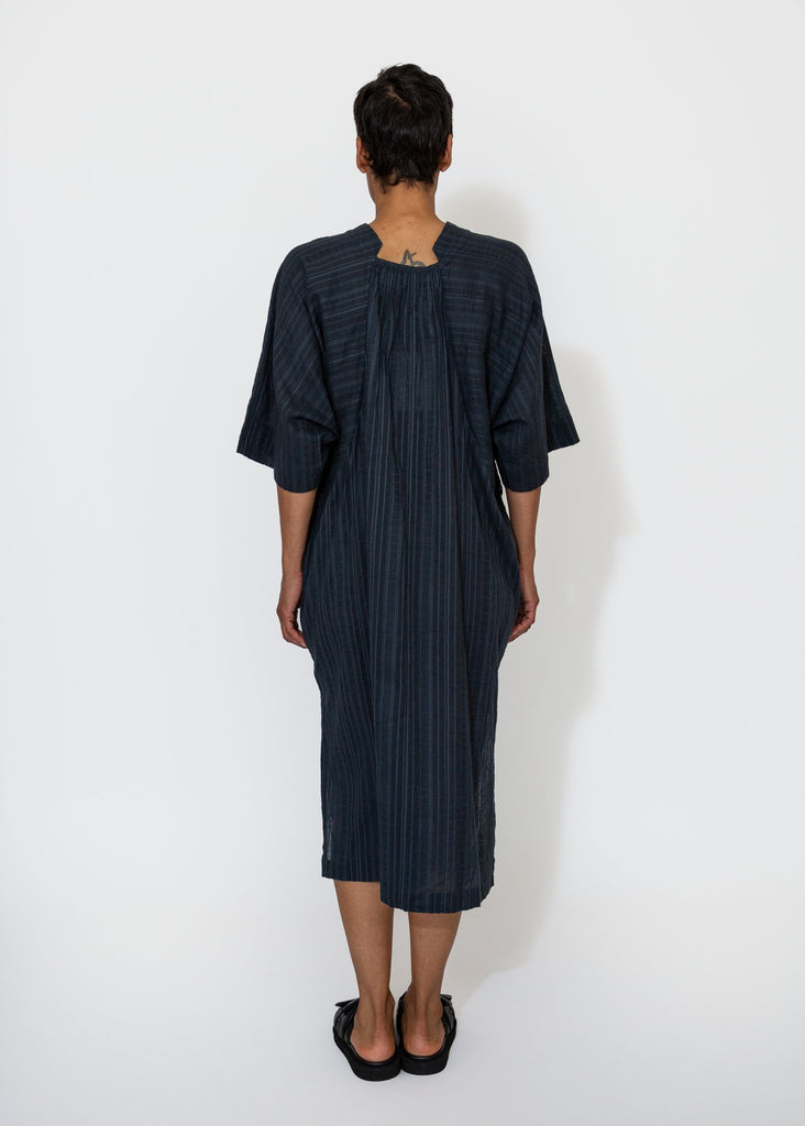 Sayaka Davis_Kaftan Dress in Navy_Dresses_XS - Finefolk