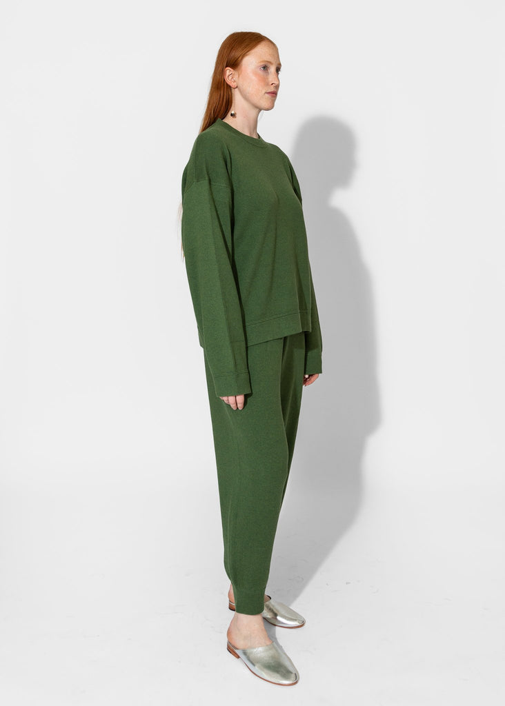 Sayaka Davis_Knit Sweatpants in Pine_Pants_XS - Finefolk