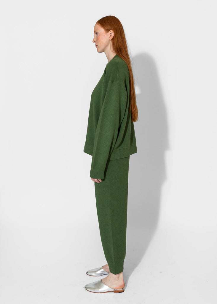 Sayaka Davis_Knit Sweatpants in Pine_Pants_XS - Finefolk