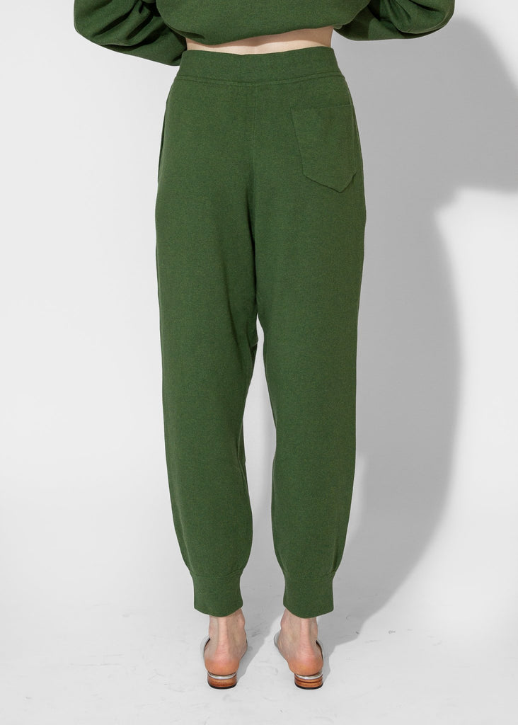 Sayaka Davis_Knit Sweatpants in Pine_Pants_XS - Finefolk