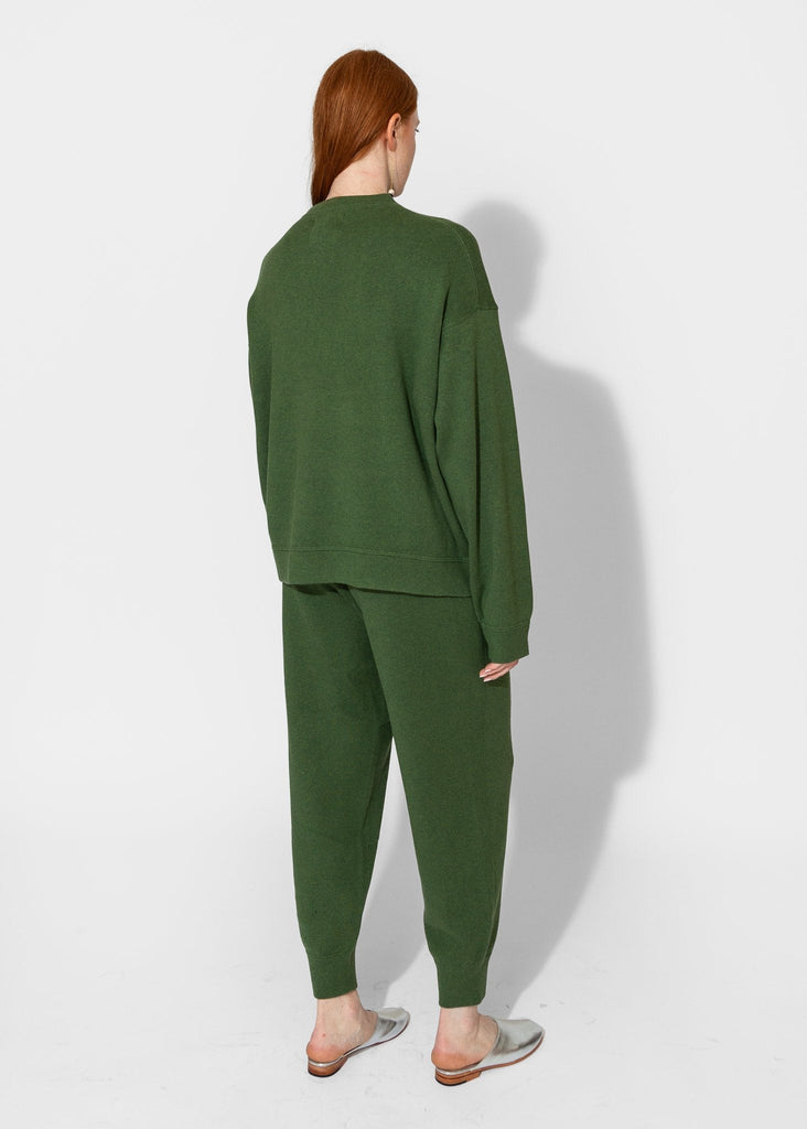 Sayaka Davis_Knit Sweatpants in Pine_Pants_XS - Finefolk