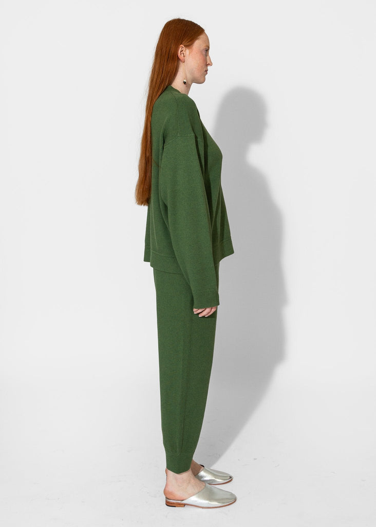 Sayaka Davis_Knit Sweatpants in Pine_Pants_XS - Finefolk