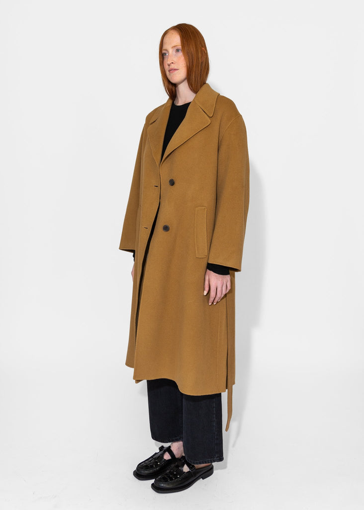 Sayaka Davis_Soft Trenchcoat in Camel_Outerwear_XS - Finefolk