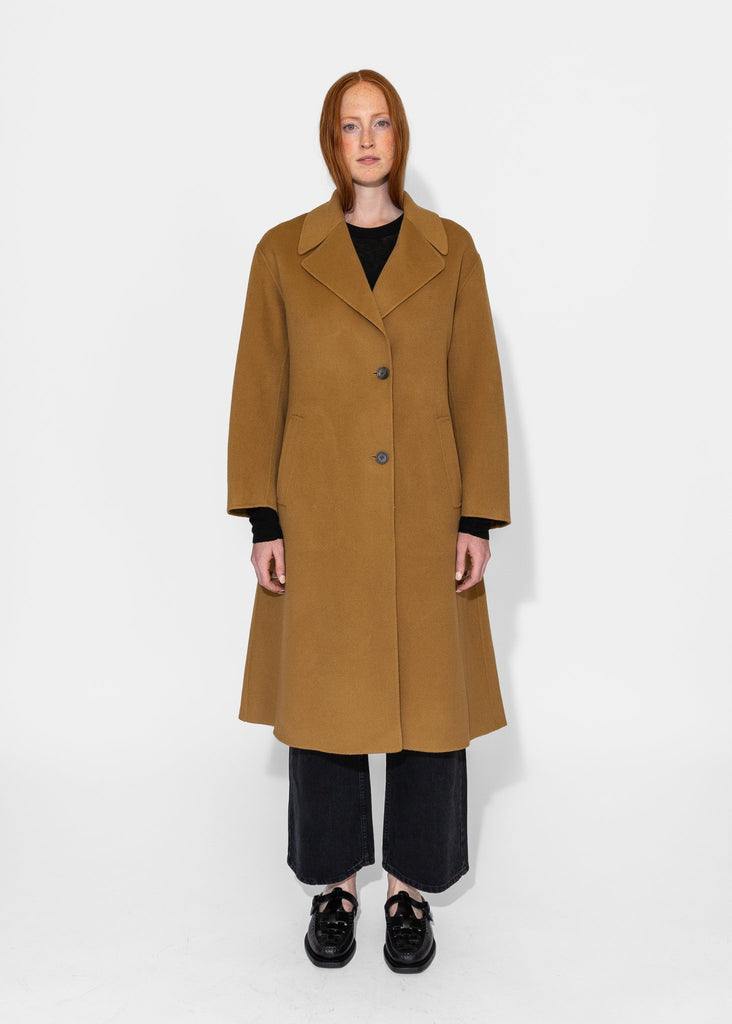 Sayaka Davis_Soft Trenchcoat in Camel_Outerwear_XS - Finefolk