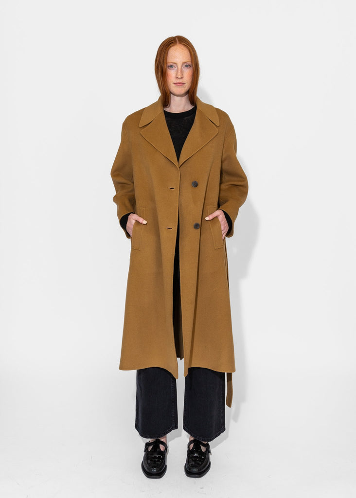 Sayaka Davis_Soft Trenchcoat in Camel_Outerwear_XS - Finefolk