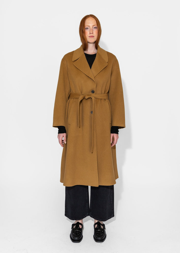 Sayaka Davis_Soft Trenchcoat in Camel_Outerwear_XS - Finefolk