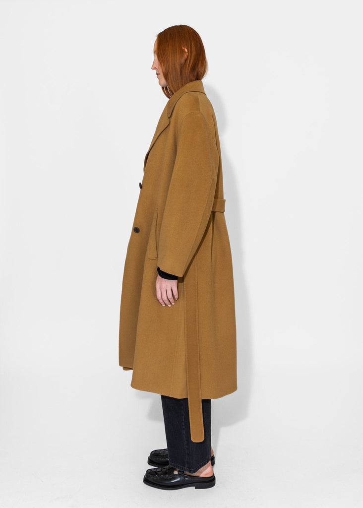 Sayaka Davis_Soft Trenchcoat in Camel_Outerwear_XS - Finefolk