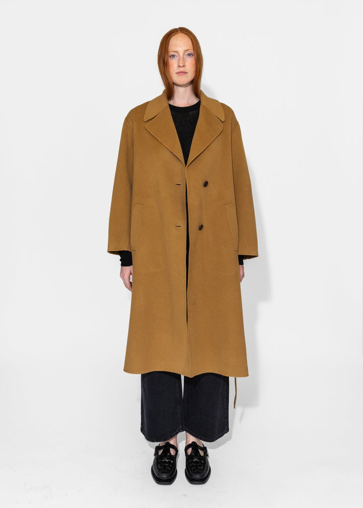 Sayaka Davis_Soft Trenchcoat in Camel_Outerwear_XS - Finefolk