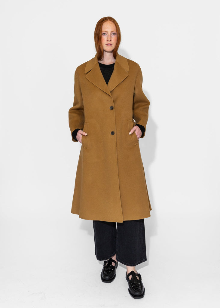 Sayaka Davis_Soft Trenchcoat in Camel_Outerwear_XS - Finefolk