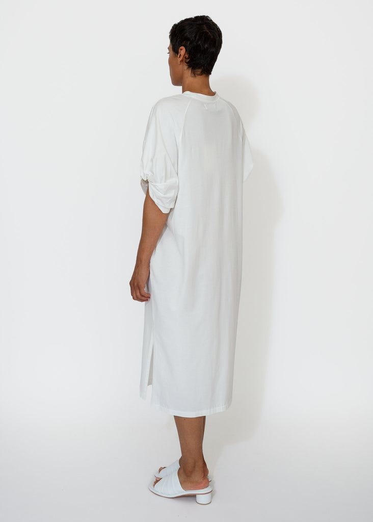 Sayaka Davis_Twisted Sleeve Dress in White_Dress_XS - Finefolk