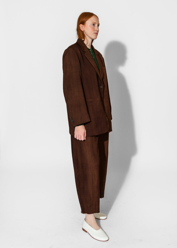 Sayaka Davis_Two Button Blazer in Cinnamon_Jackets/Blazers_XS - Finefolk