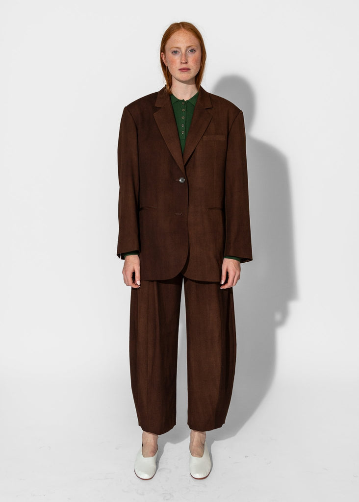 Sayaka Davis_Two Button Blazer in Cinnamon_Jackets/Blazers_XS - Finefolk