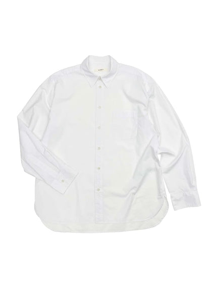 6397_Biggie Buttondown in Optic White_Button-down Shirt_S - Finefolk