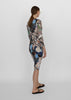Raquel Allegra_Short Sleeve Jerry Dress in Blue Collage Print_Dress_0 - Finefolk